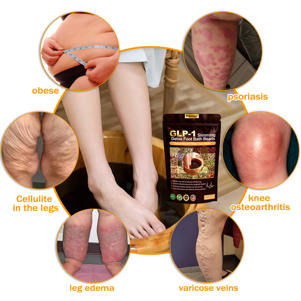 Piguiay®GLP-1 Slimming& Detox Foot Bath Beads-🌿(𝐋𝐀𝐍𝐀 𝐂𝐞𝐫𝐭𝐢𝐟𝐢𝐜𝐚𝐭𝐢𝐨𝐧，𝗟𝘆𝗺𝗽𝗵𝗮𝘁𝗶𝗰 𝗔𝘀𝘀𝗼𝗰𝗶𝗮𝘁𝗶𝗼𝗻 𝗼𝗳 𝐂𝐚𝐧𝐚𝐝𝐚)