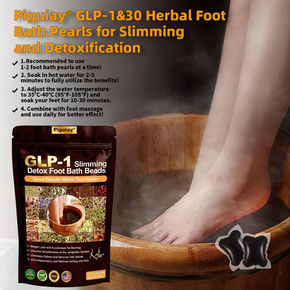 Piguiay®GLP-1 Slimming& Detox Foot Bath Beads-🌿(𝐋𝐀𝐍𝐀 𝐂𝐞𝐫𝐭𝐢𝐟𝐢𝐜𝐚𝐭𝐢𝐨𝐧，𝗟𝘆𝗺𝗽𝗵𝗮𝘁𝗶𝗰 𝗔𝘀𝘀𝗼𝗰𝗶𝗮𝘁𝗶𝗼𝗻 𝗼𝗳 𝐂𝐚𝐧𝐚𝐝𝐚)